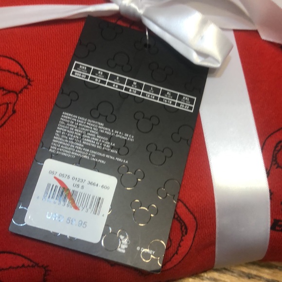 NWT Disney American Eagle fleece pajama set - Picture 3 of 5